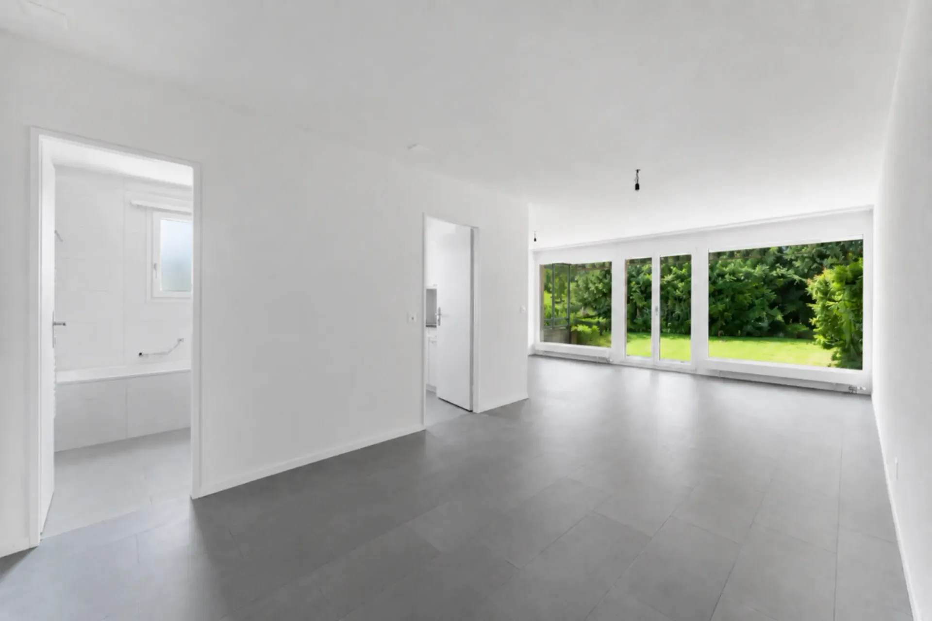 4.5-room apartment on the high ground floor with garden seating to rent