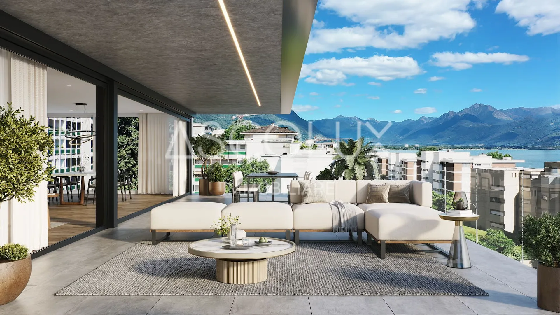 Exklusives 5.5-Zimmer-Penthouse mit Aussicht in privilegierter Lage