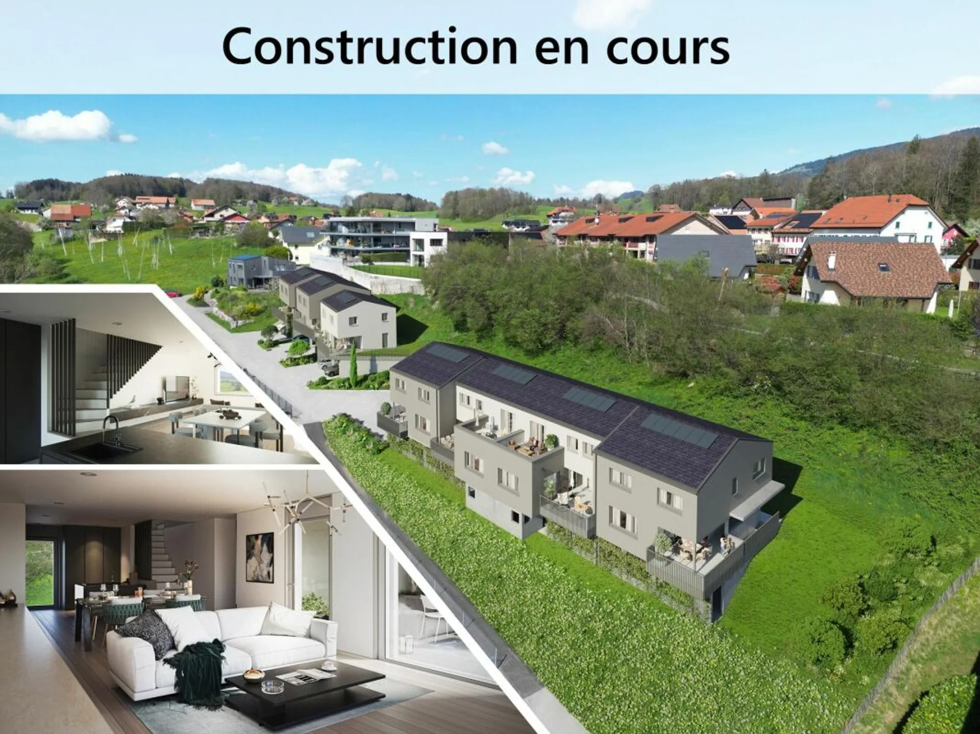 Einzelvilla 5.5 Zimmer in Corminboeuf - Grundstück A