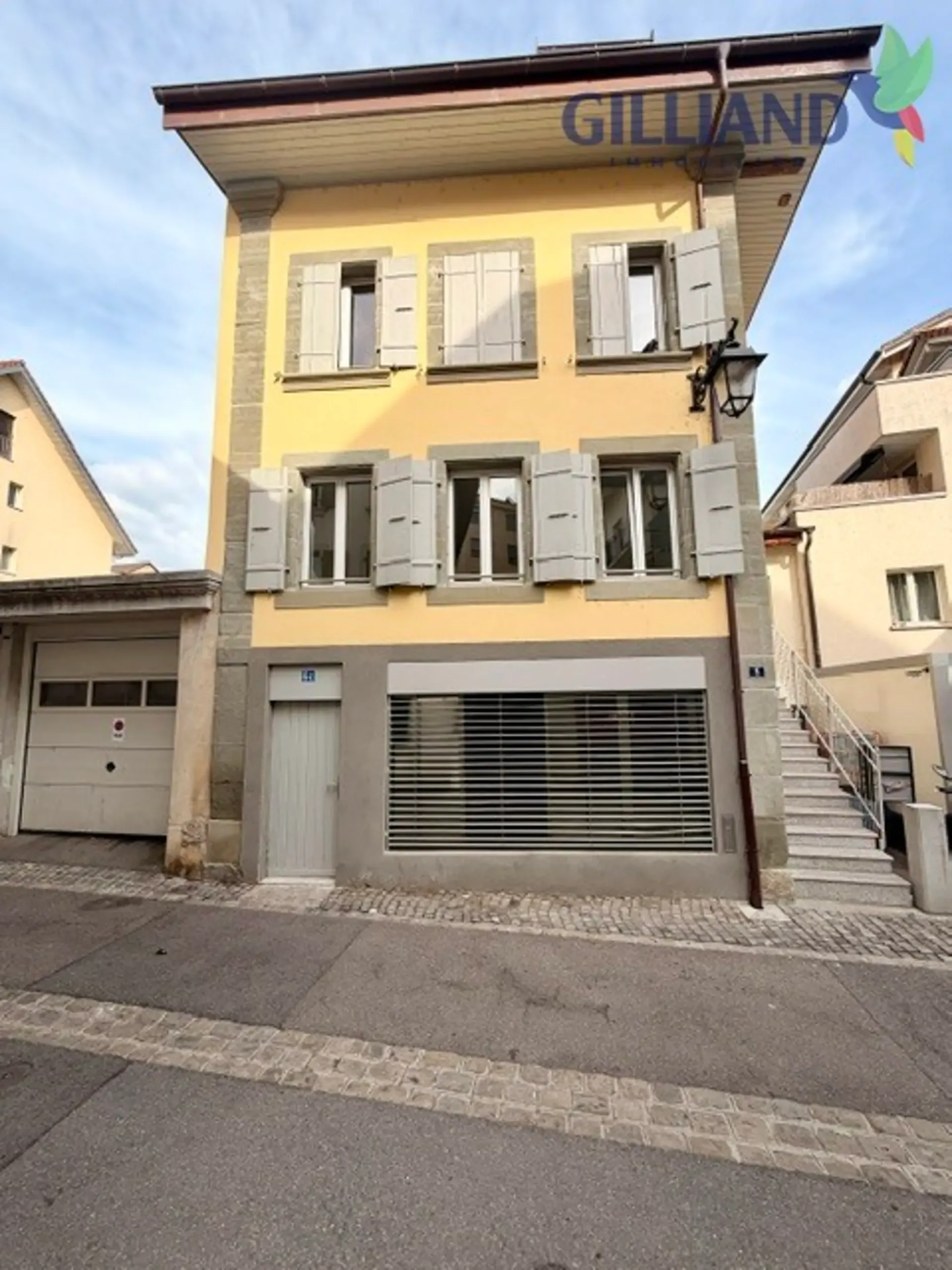 Wohnung im Triplex mit 4.5 Zimmern im Stadtzentrum von Payerne