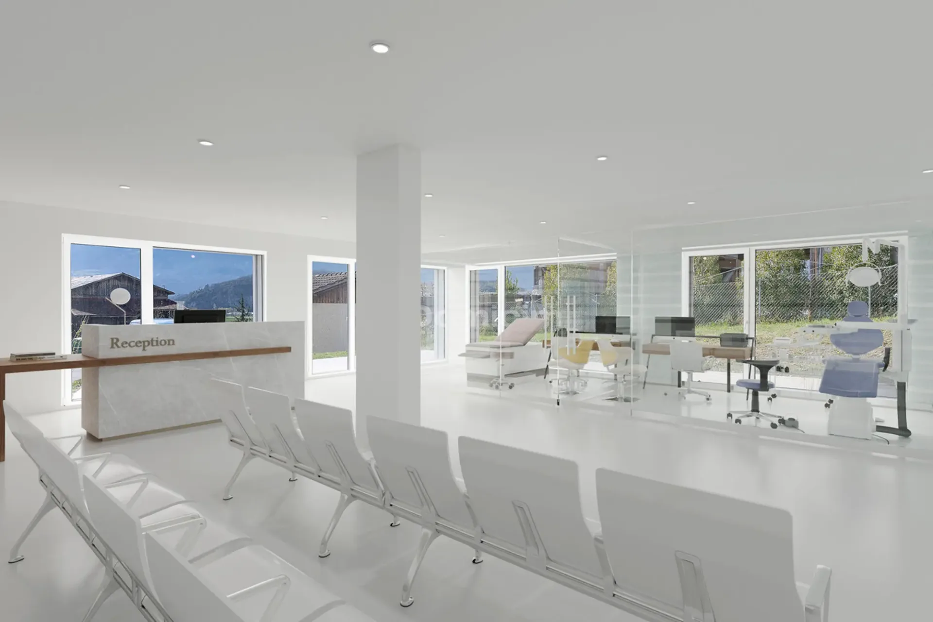 NEUF ! SURFACE COMMERCIALE DE 209 M² AVEC TERRASSE-PELOUSE