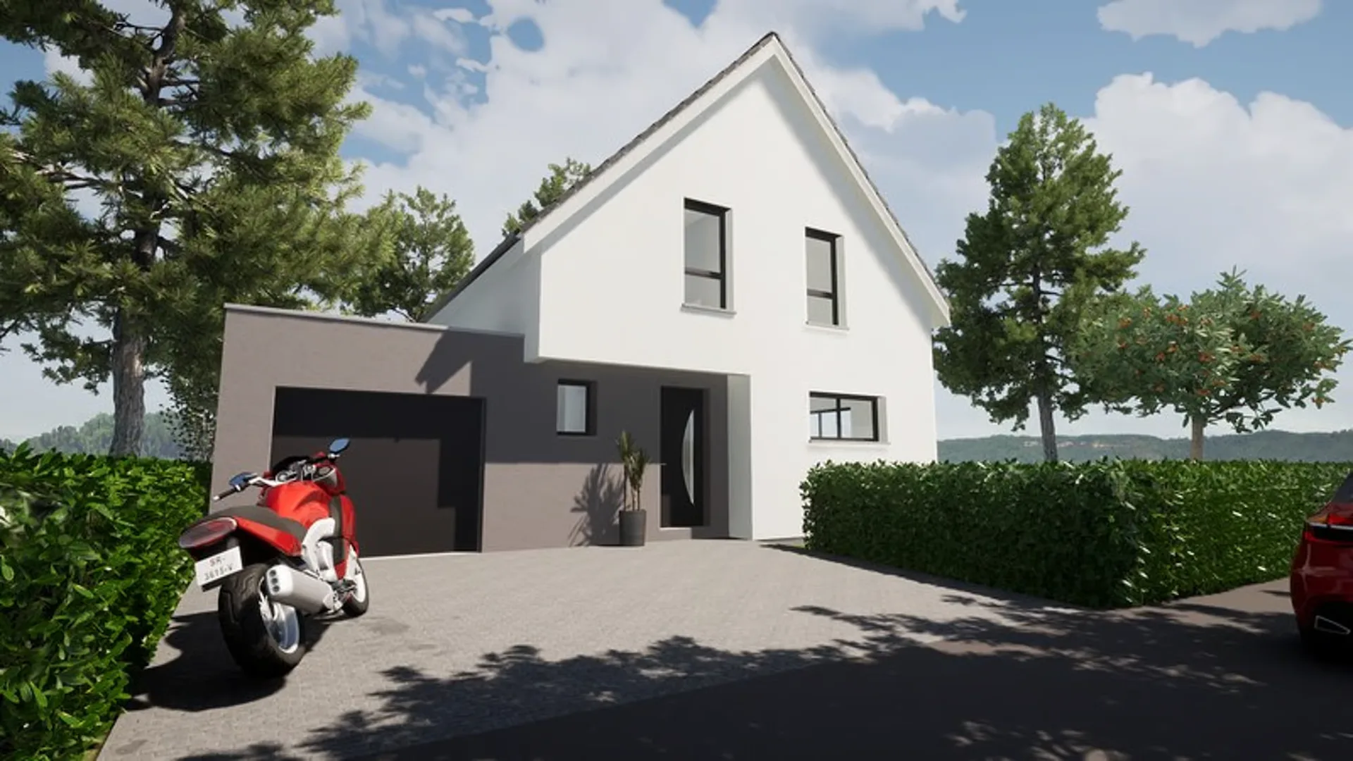 Bau Projekt in Hagenthal le haut, 13 min/8,5km von Grenz vom Allschwill