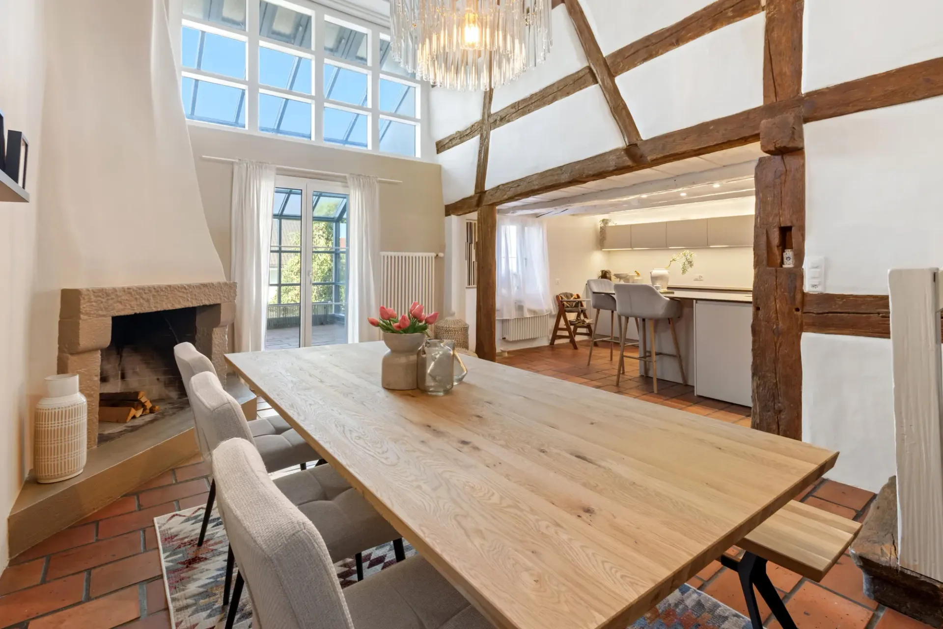 7-room semi-detached house with charm in Wilchingen for sale