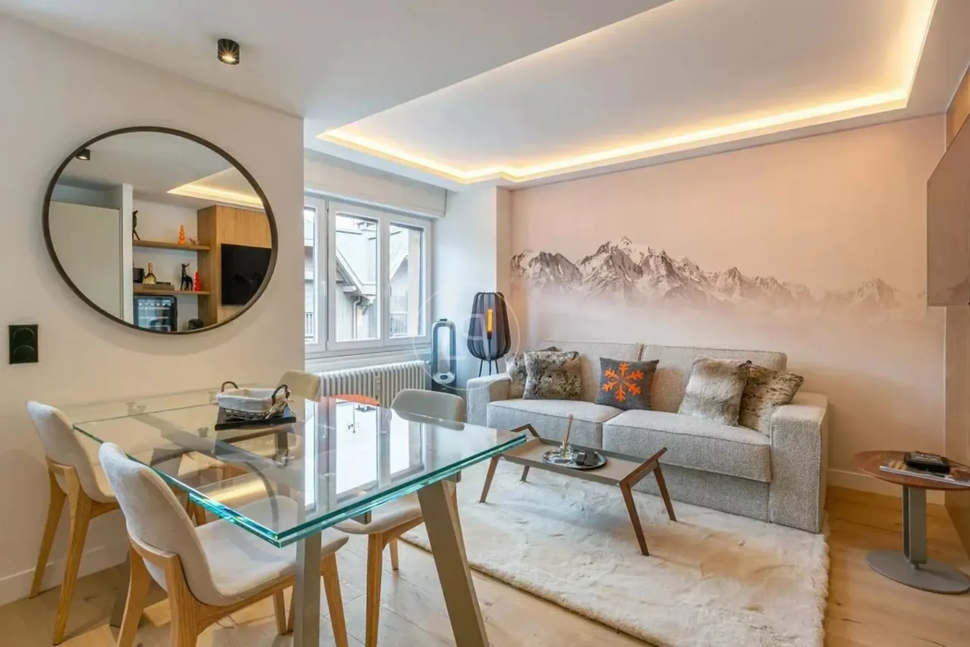 Superbe T2 Bis im Zentrum von Megève, le Chamois