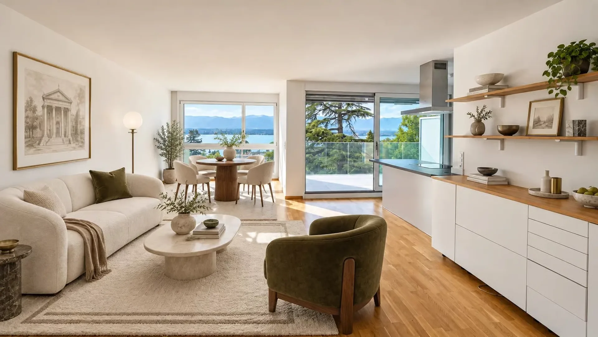 Exclusivity - Magnificent 4-room apartment with breathtaking views of the lake