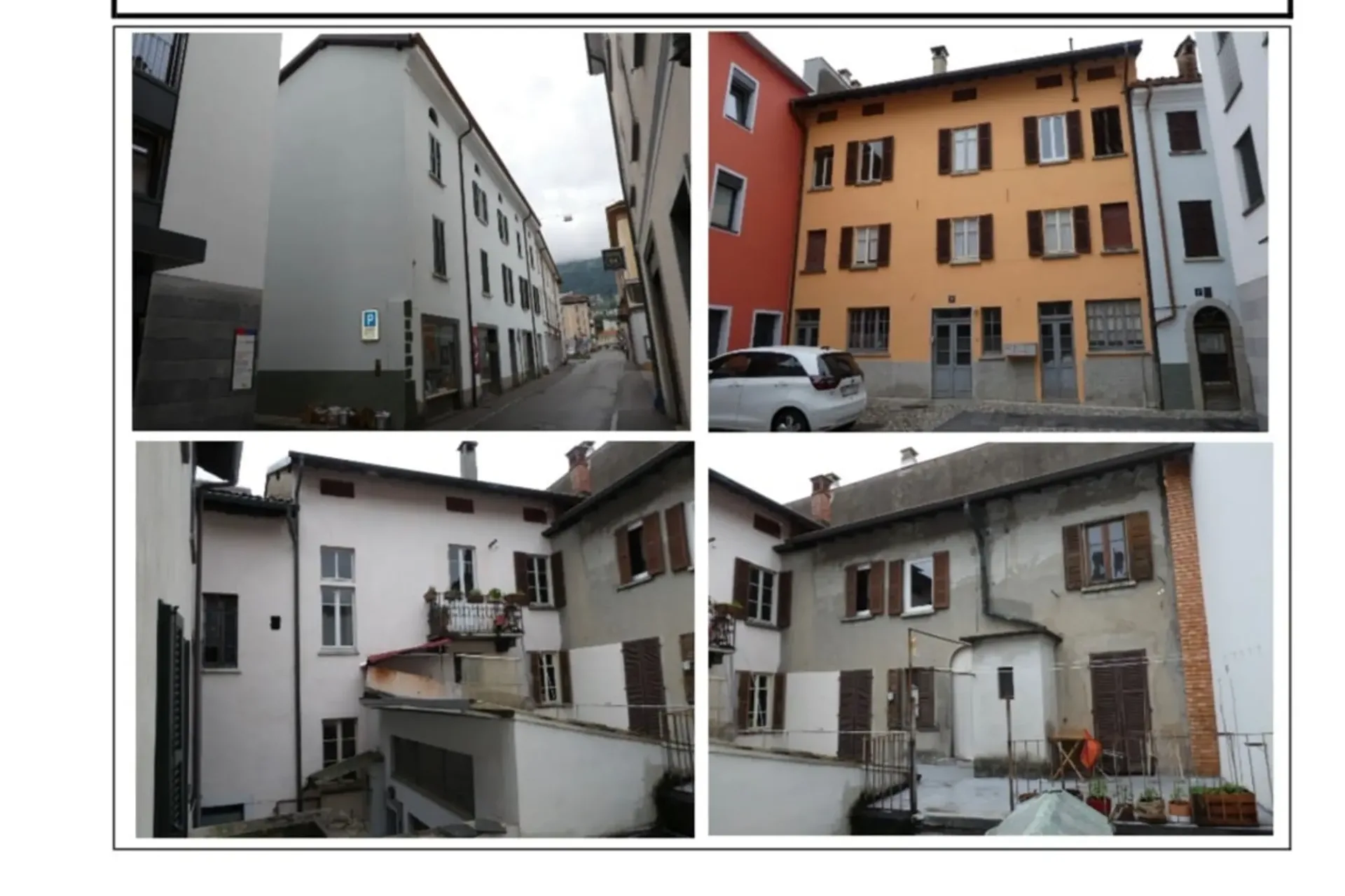 Historisches Gebäude in Chiasso zur kompletten Sanierung