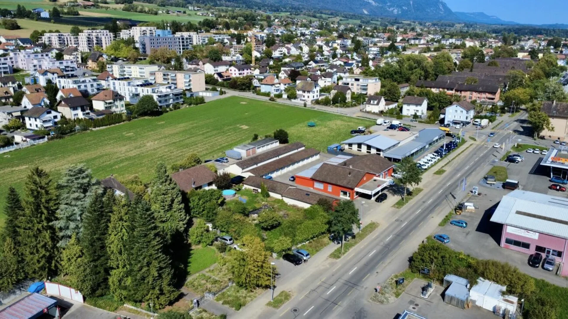 Attraktives Entwicklungsgrundstück in Grenchen vielseitiges Potenzial für Wohnen & Gewerbe