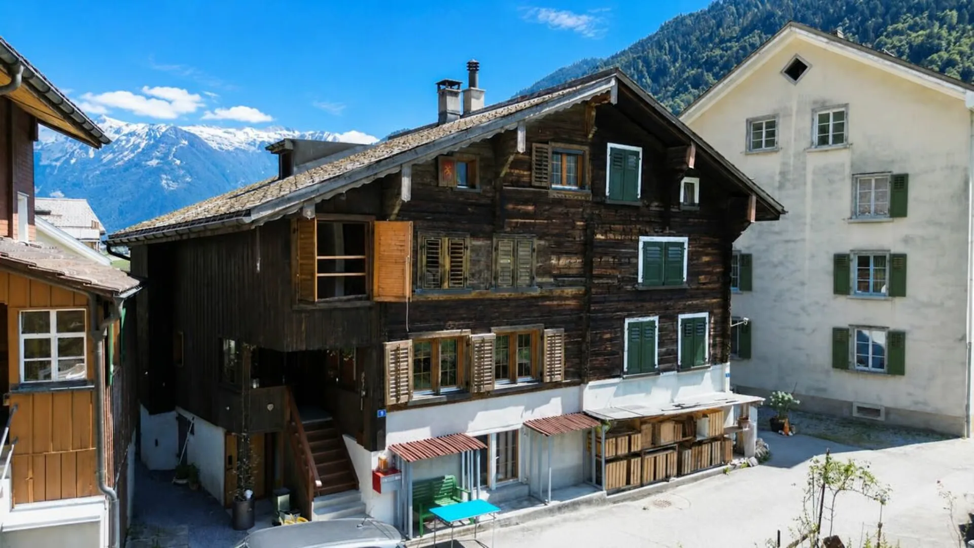 Einmaliges Bijou mit Geschichte - 320-jähriger Strickbau, 5 Zimmer & Bergblick