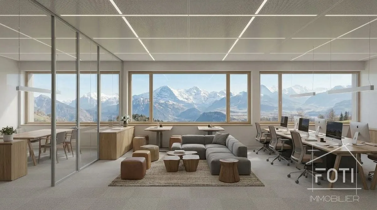 Neue Verwaltungsfläche 172 m² - Firmensitz - Collombey-Monthey
