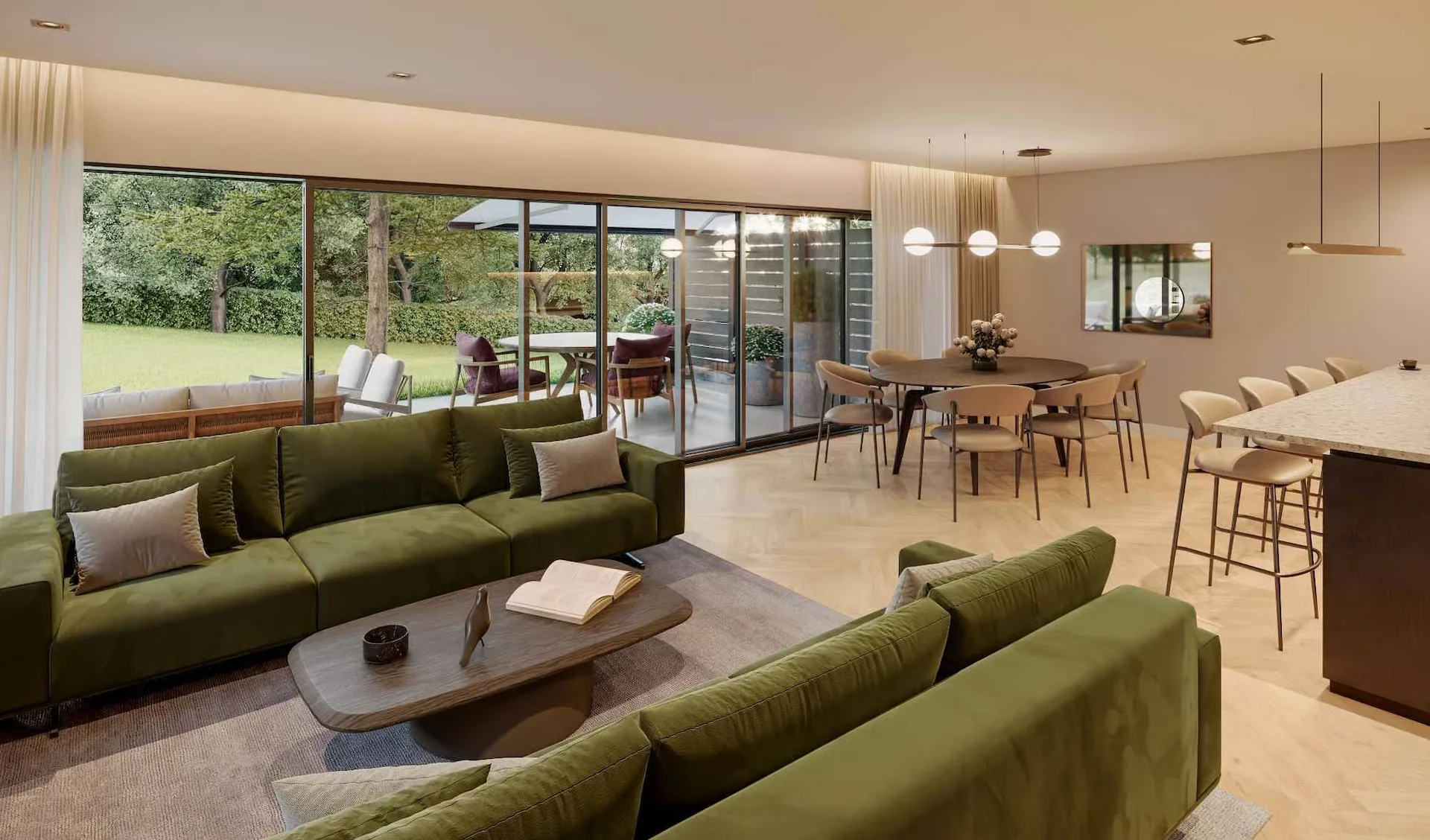 Villas Magnolia - Villa a schiera con ampio giardino privato