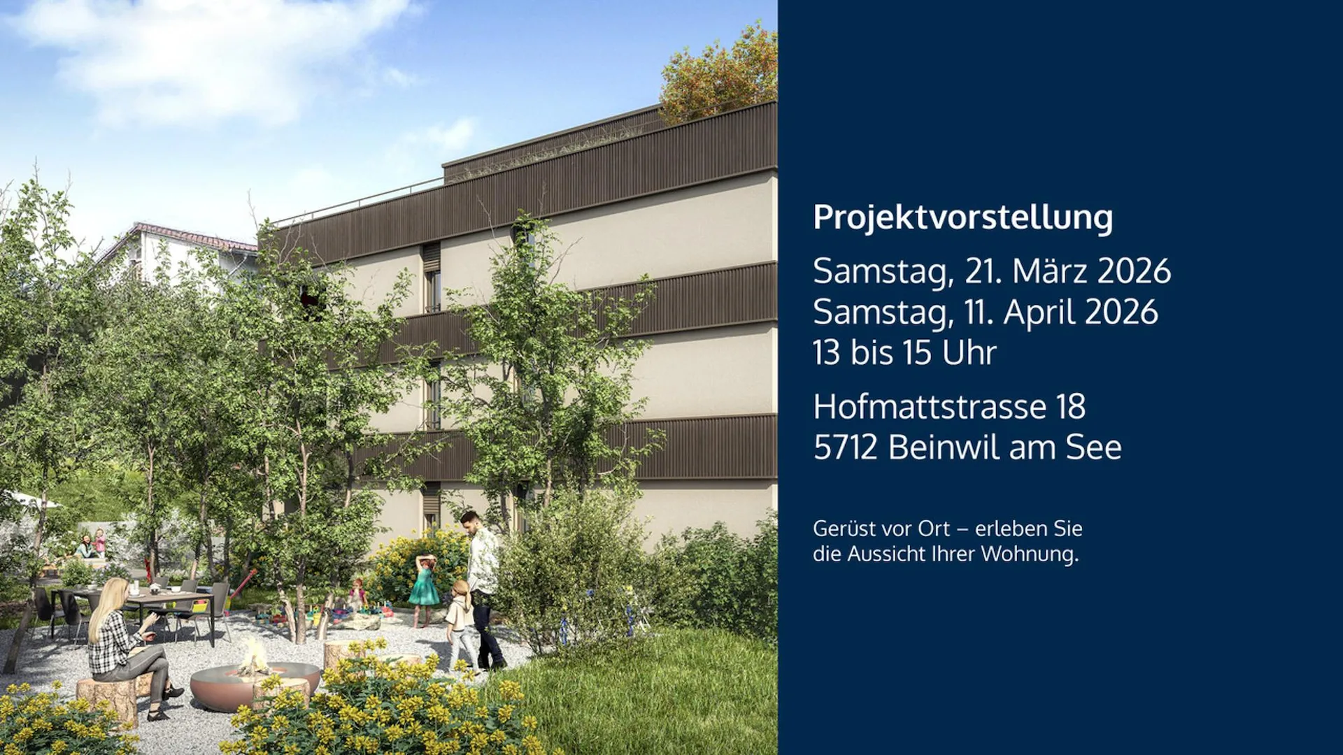 4½-Zimmer-Wohntraum mit Seesicht - Loggia und Balkon inklusive