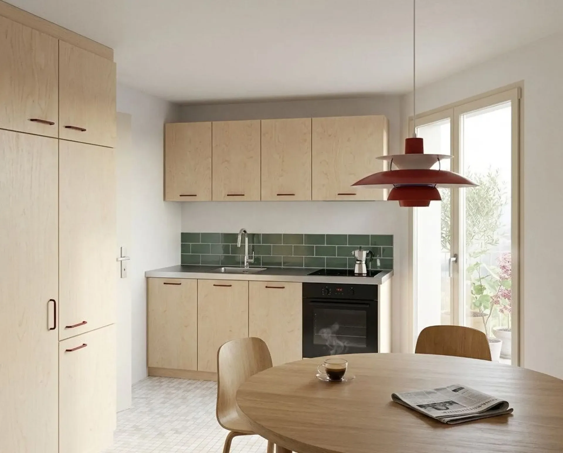 Prachtvolle renovierte Wohnung, gegenüber der Grundschule