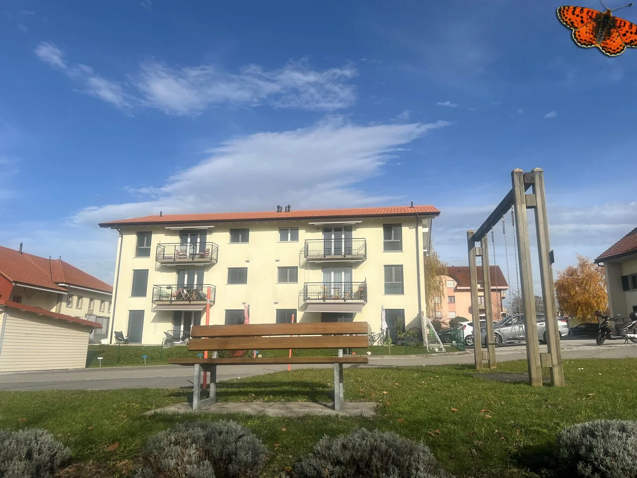3 ½ Zimmer in Mézières - In einer ländlichen Umgebung
