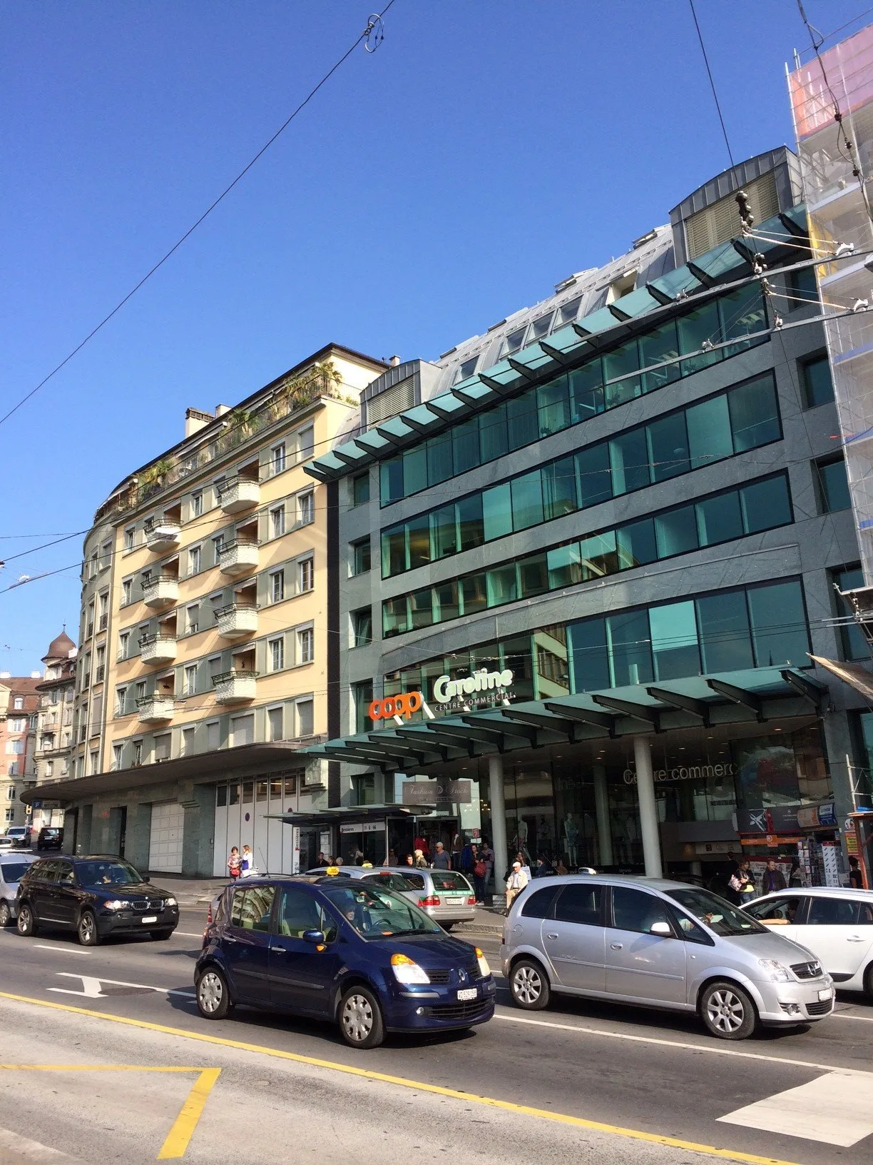 Posti interni nel centro di Losanna