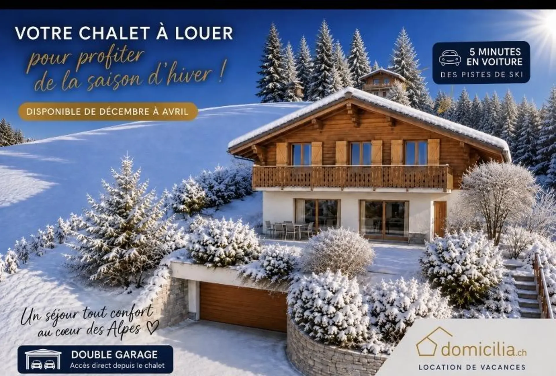 Ferienvermietung: Chalet M6