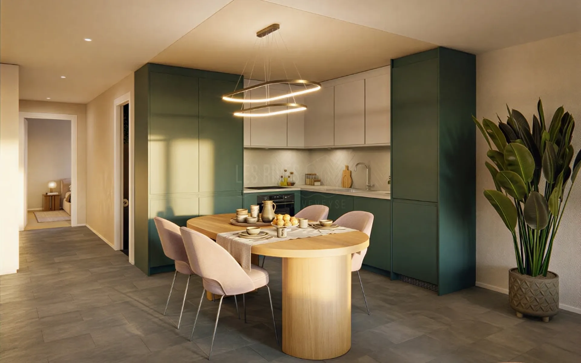 Châtel-Saint-Denis - Neuwertiges 5.5-Zimmer-Apartment mit 122 m² - Balkon