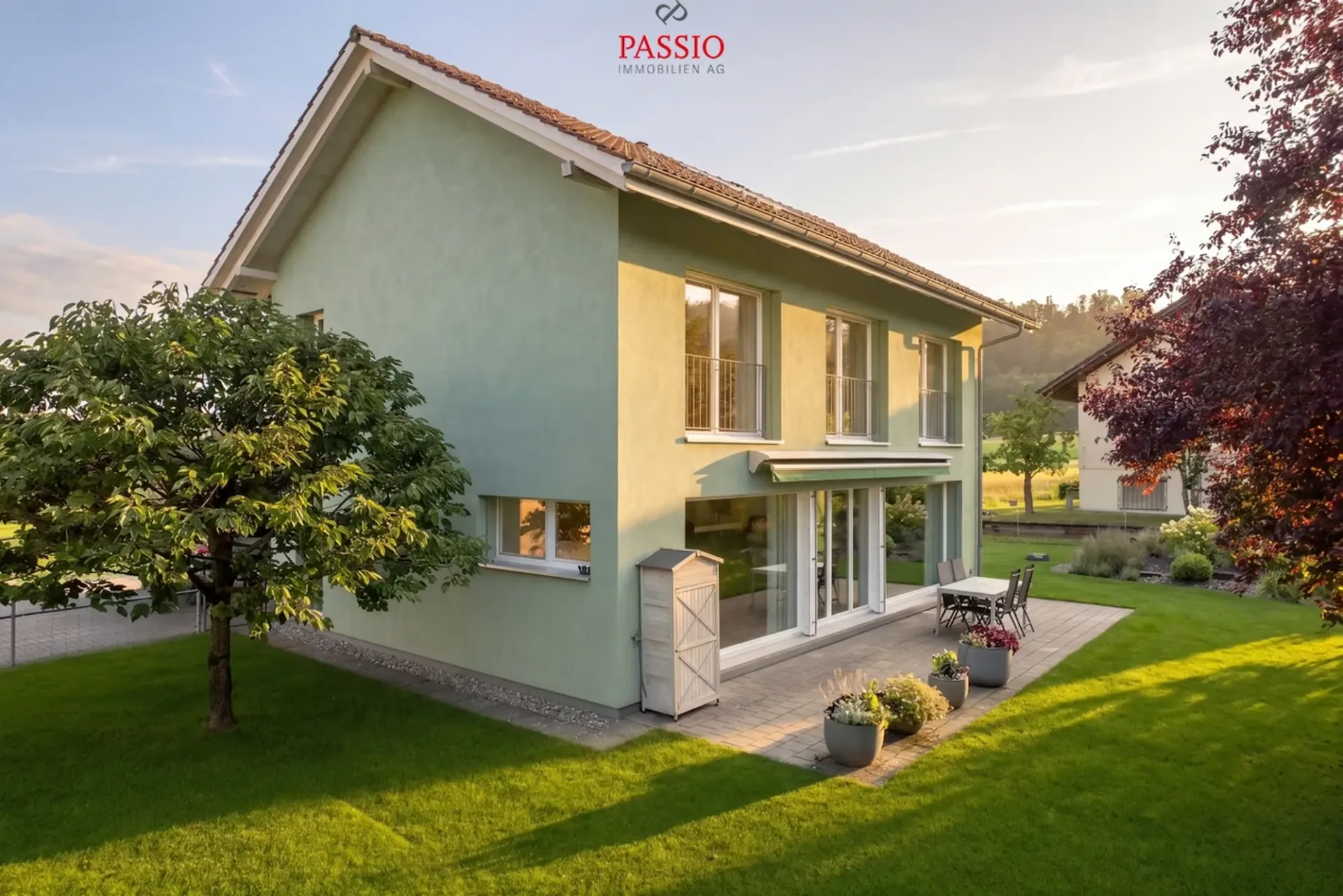Modernes 5.5-Zimmer Einfamilienhaus mit Gartenparadies