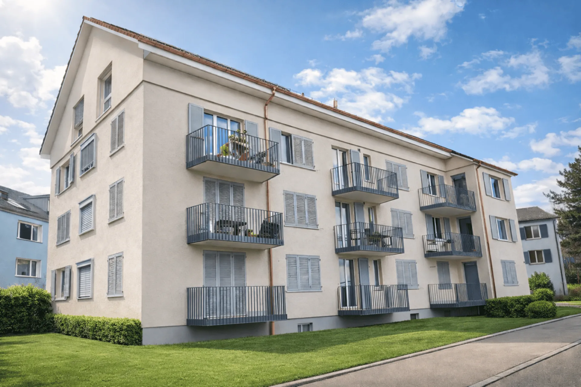 3.5 Zimmer, Moderne Wohnung im Erstbezug nach Totalrenovation