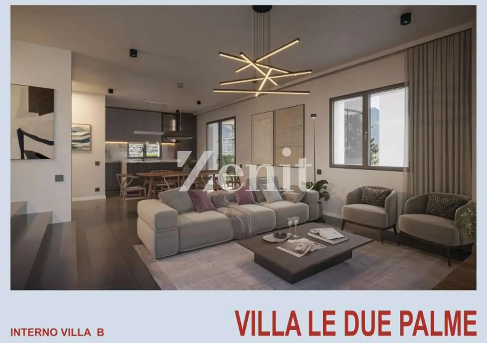 Residenz Villa Due Palme, Villa B mit Seeblick in Melano, Neu Kosten
