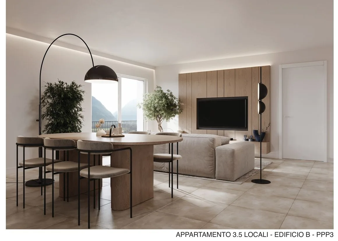 Nuovo complesso residenziale Sassa a Gnosca - Vendesi bellissimo 3.5 locali - residenza primaria e secondaria