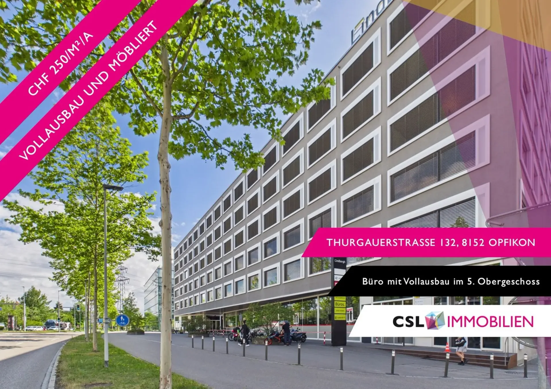 Vollausbau und Möbliert im 5. OG — Ab 358 m² - vollausgebautes Topbüro ab sofort verfügbar