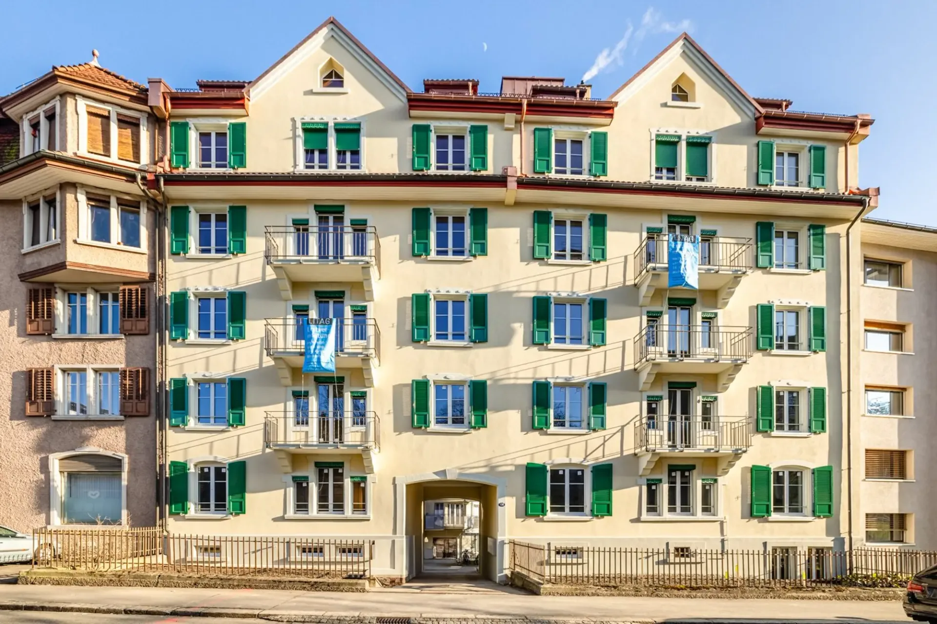 Newly valued 2.0 room apartment on the 3rd floor without balcony