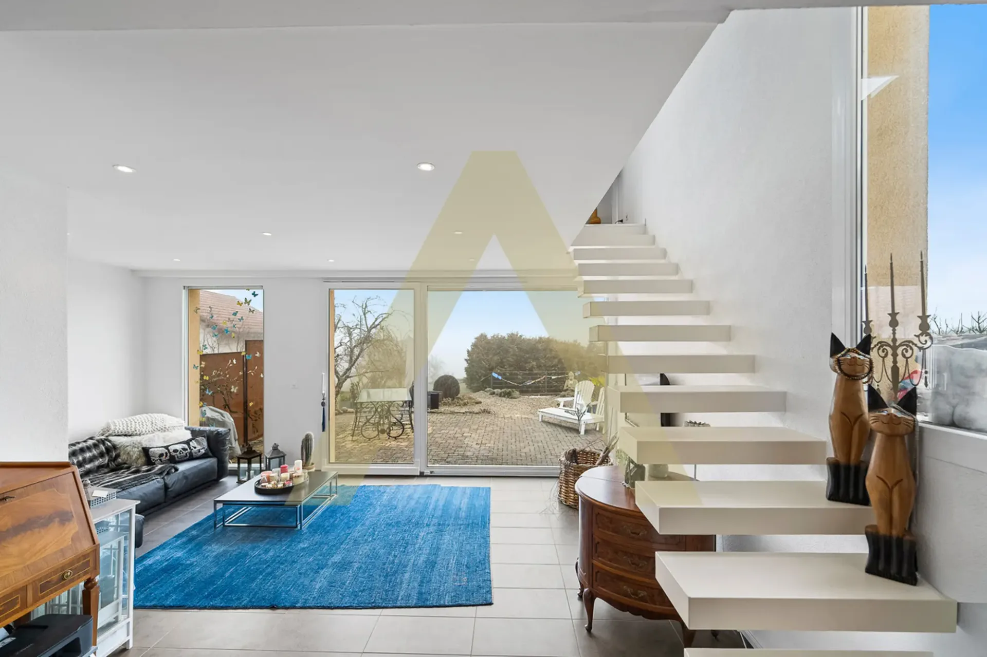 Confortable appartement avec de beaux extérieures