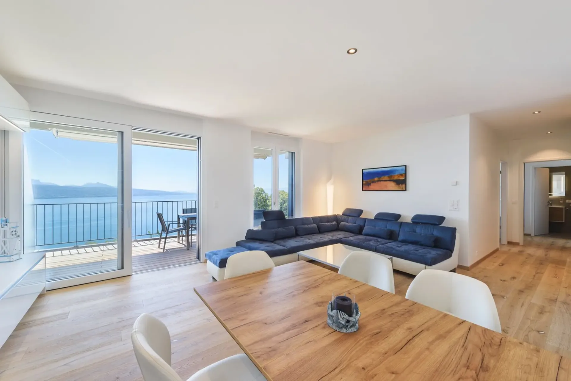 Wohnung mit 3 Zimmern und atemberaubendem Blick in Puidoux