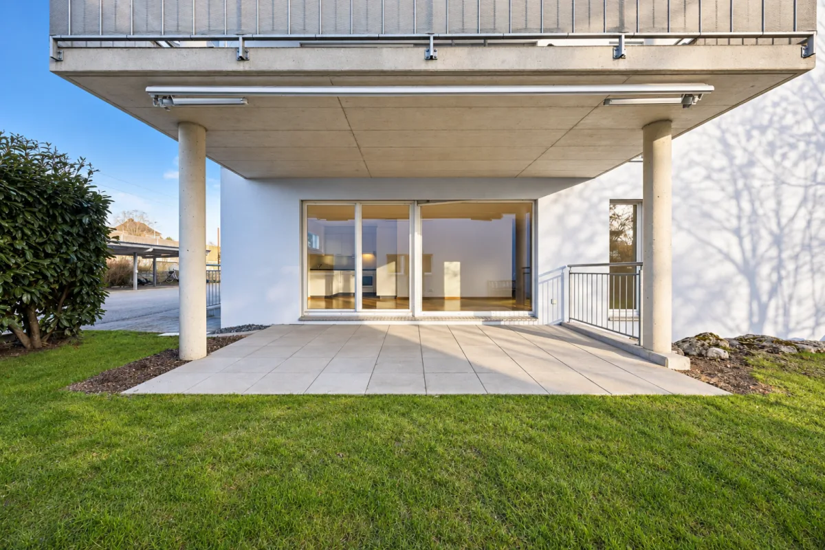 3.5-room garden apartment idyllically located by the stream
