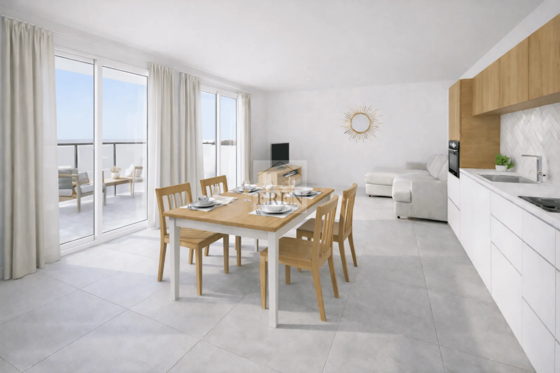 Appartement moderne et lumineux dans une nouvelle promotion