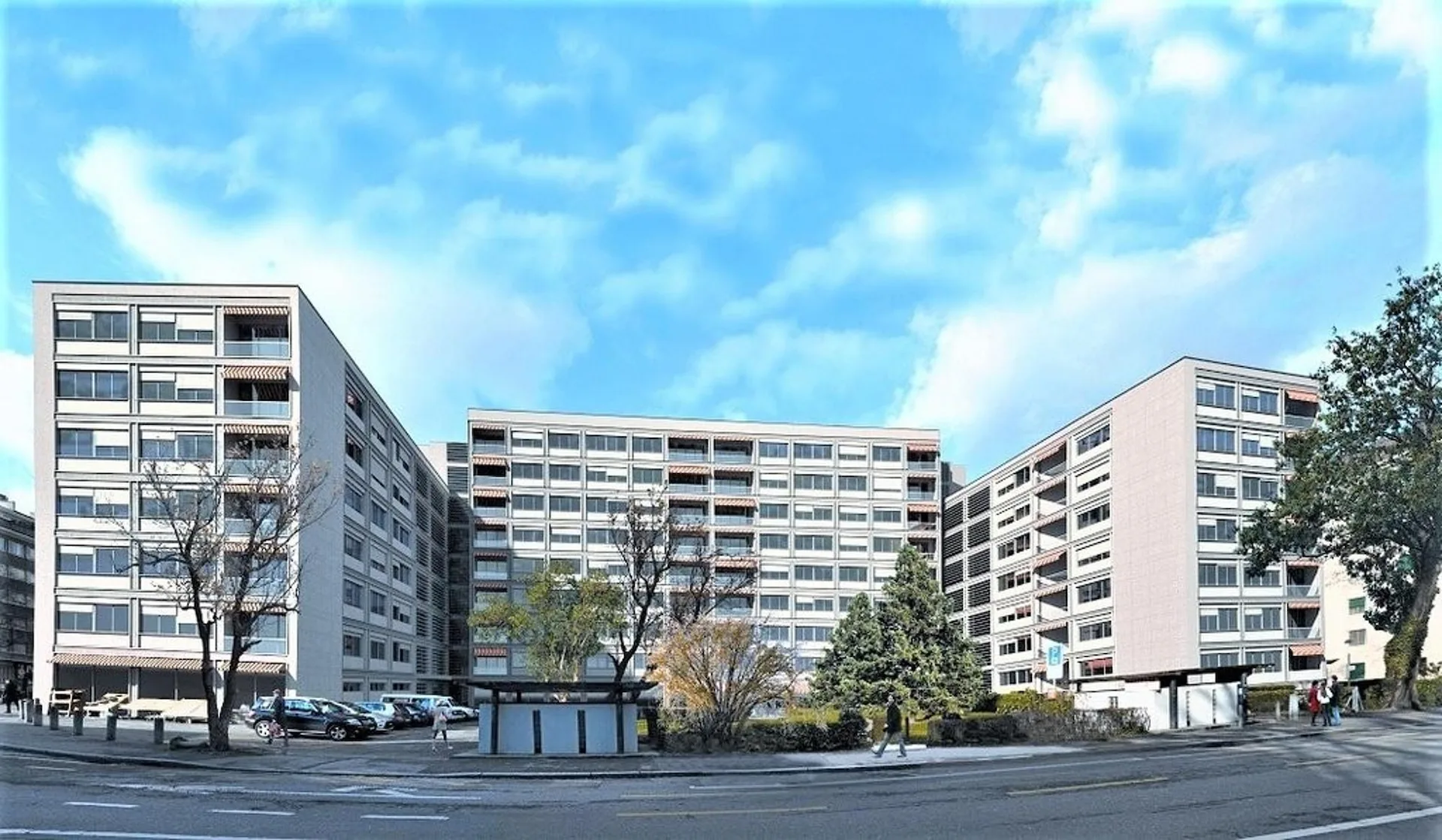 Appartement im 8. Stock im Dachgeschoss