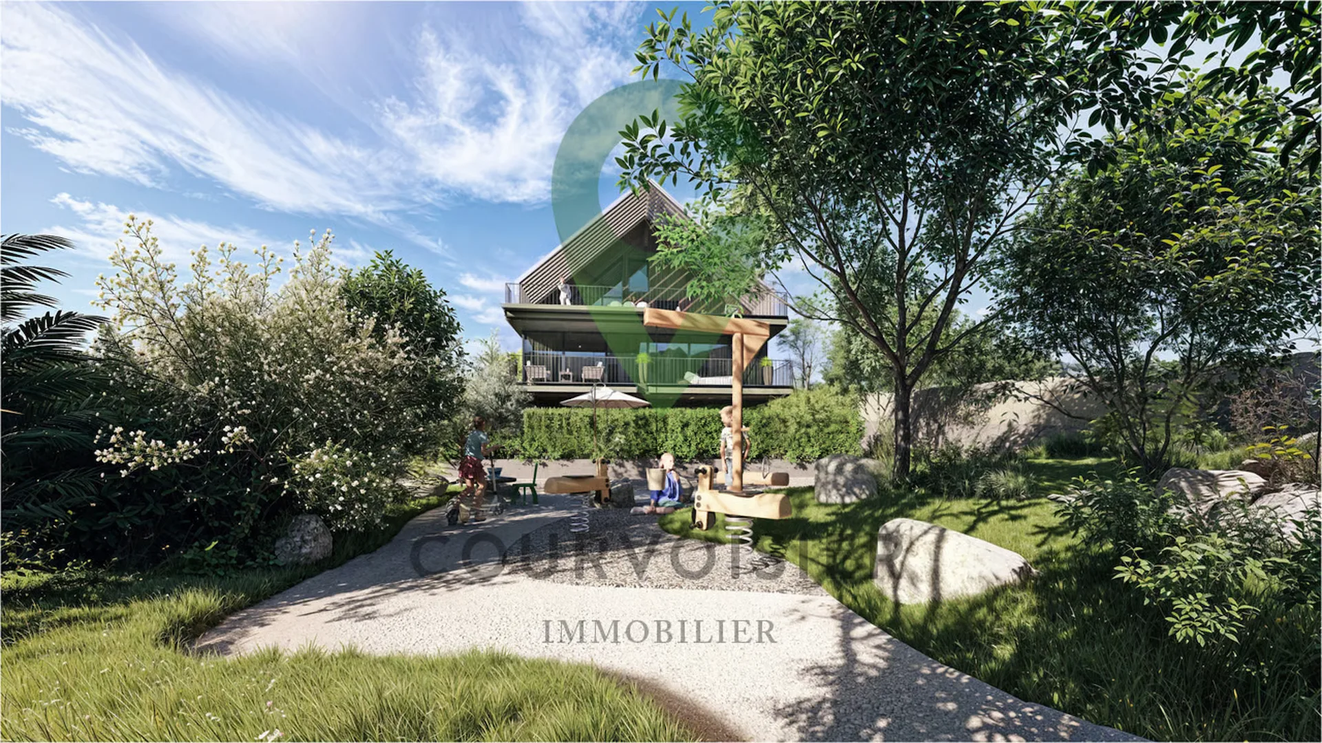 Lot A2 - Appartement de 3.5 pièces au rez avec terrasse et jardin