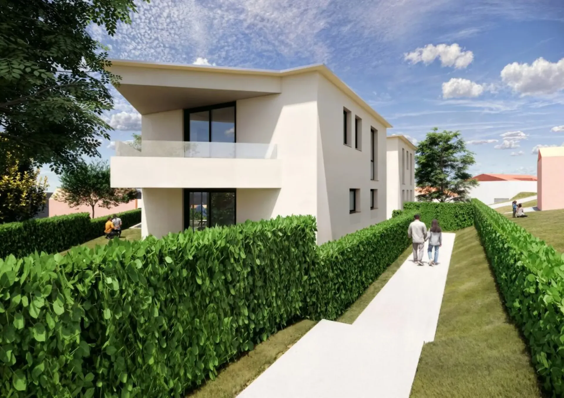 AGRA - IN NEUER RESIDENZ 4.5 ZIMMER MIT TERRASSE - ERSTER STOCK