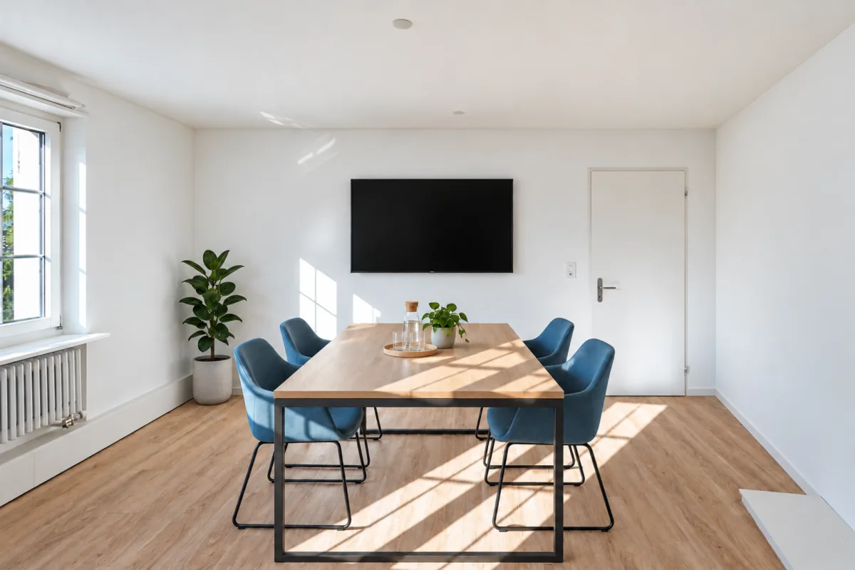 Espace de bureau fraîchement rénové dans le Seefeld de Zürich