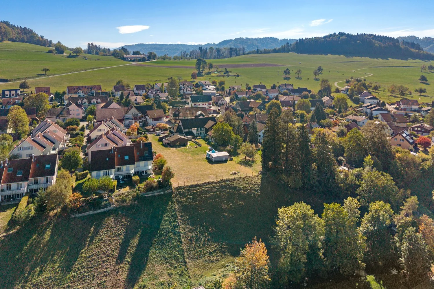 Un lieu pour les visions - Réserve de terrain à bâtir avec une vue magnifique