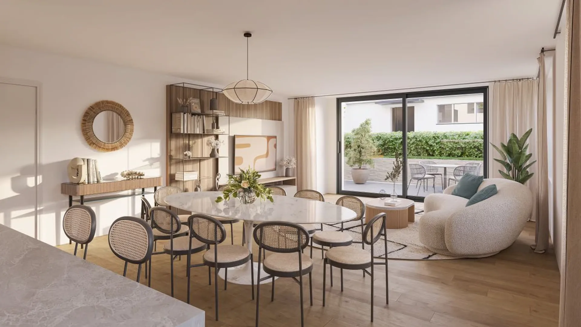Wohnung A - Durchgangsduplex mit 3,5 Zimmern und Terrasse