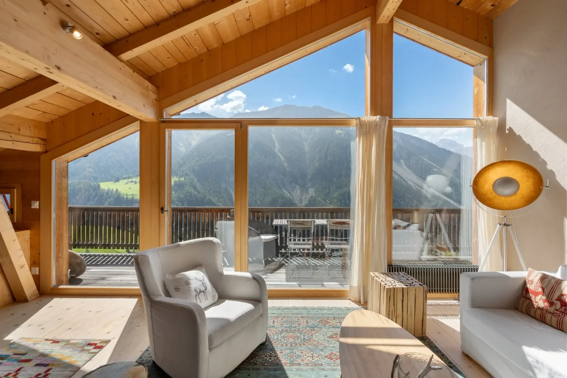 Ein Rückzugsort mit endloser Weitsicht in Davos Wiesen