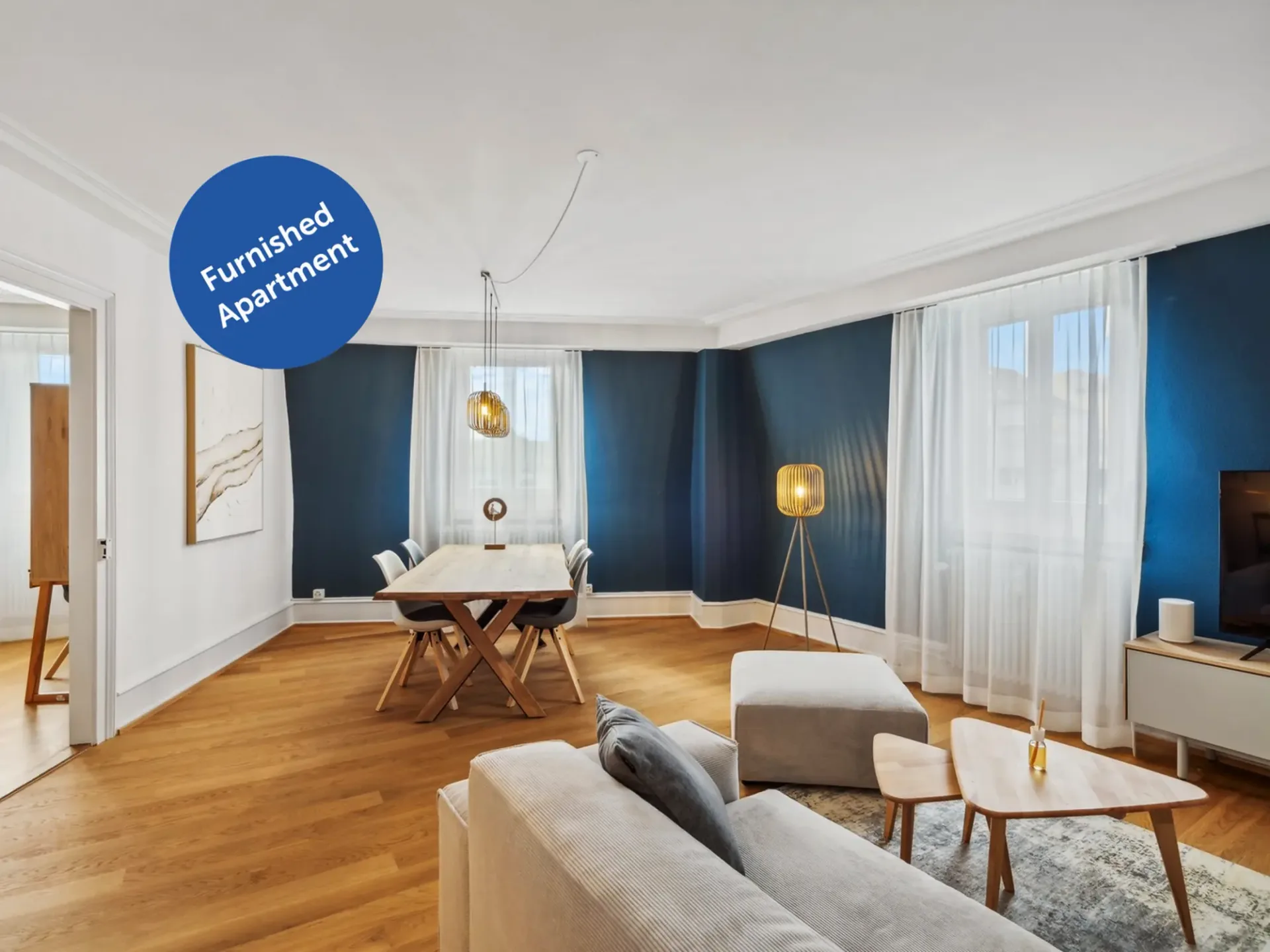 Basel-Güterstrasse  möbliertes 2.5-Zimmer-Apartment