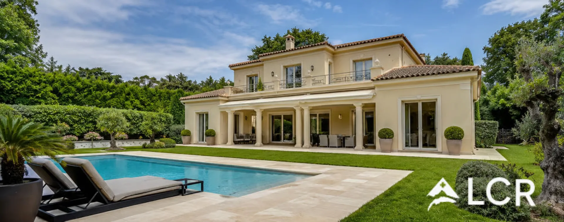 Magnificent 10-room villa with 6 bedrooms - Garden with pool