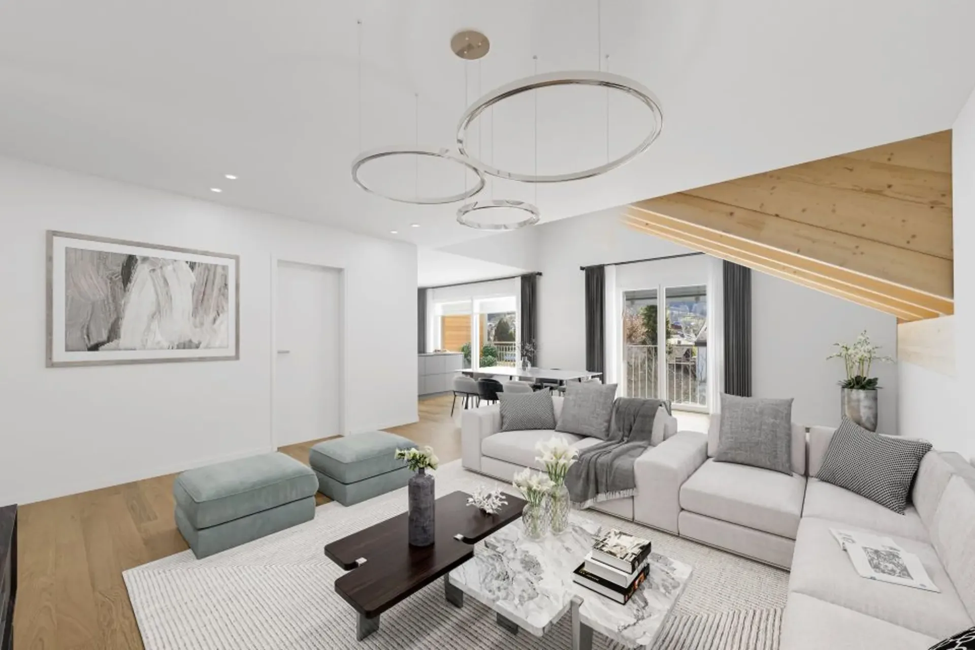 Duplex 6,5 Zimmer mit atemberaubendem Blick auf den Brienzersee