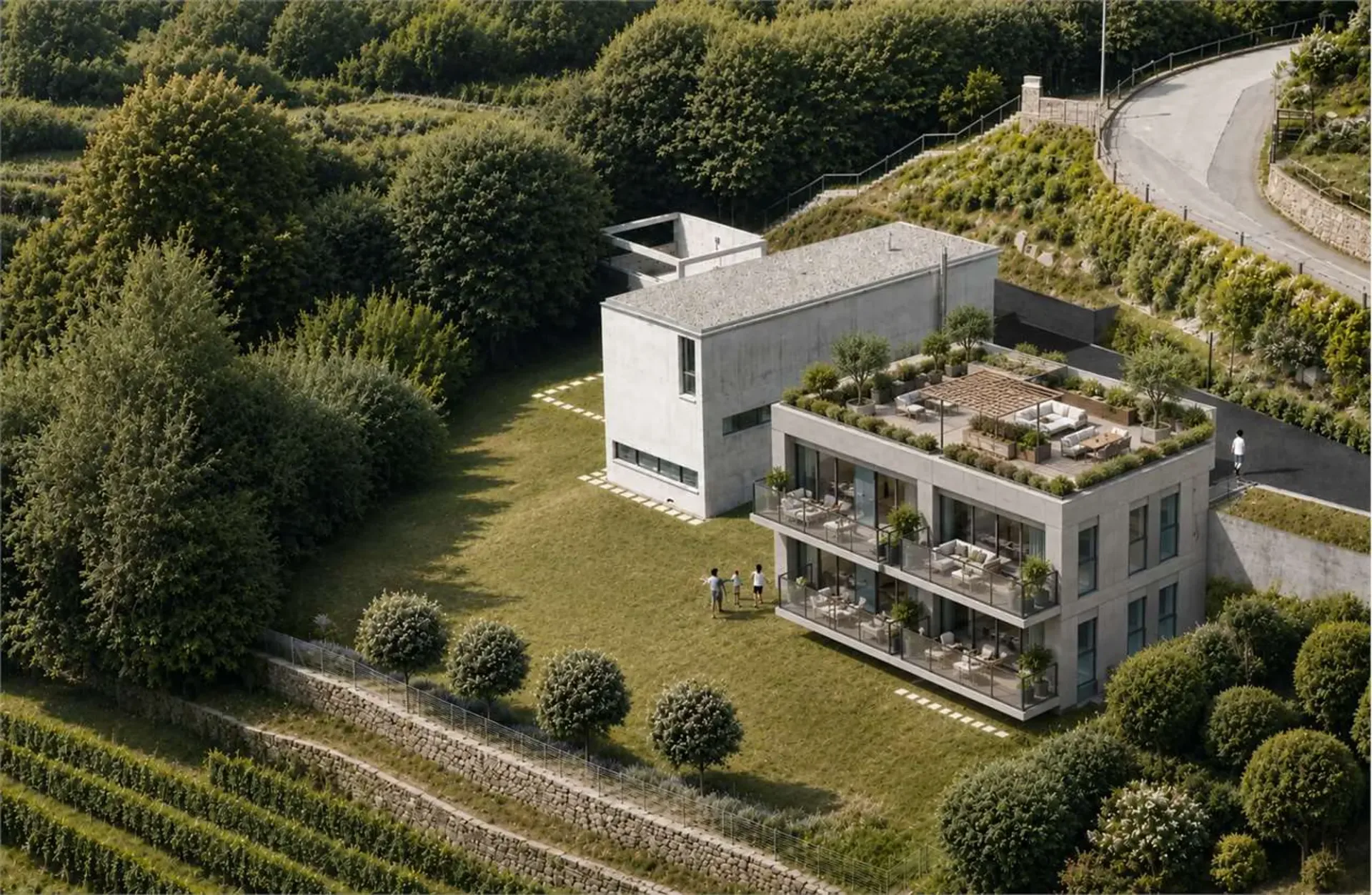 Roveredo (GR) - Wohnungen mit Garten in naher Zukunft