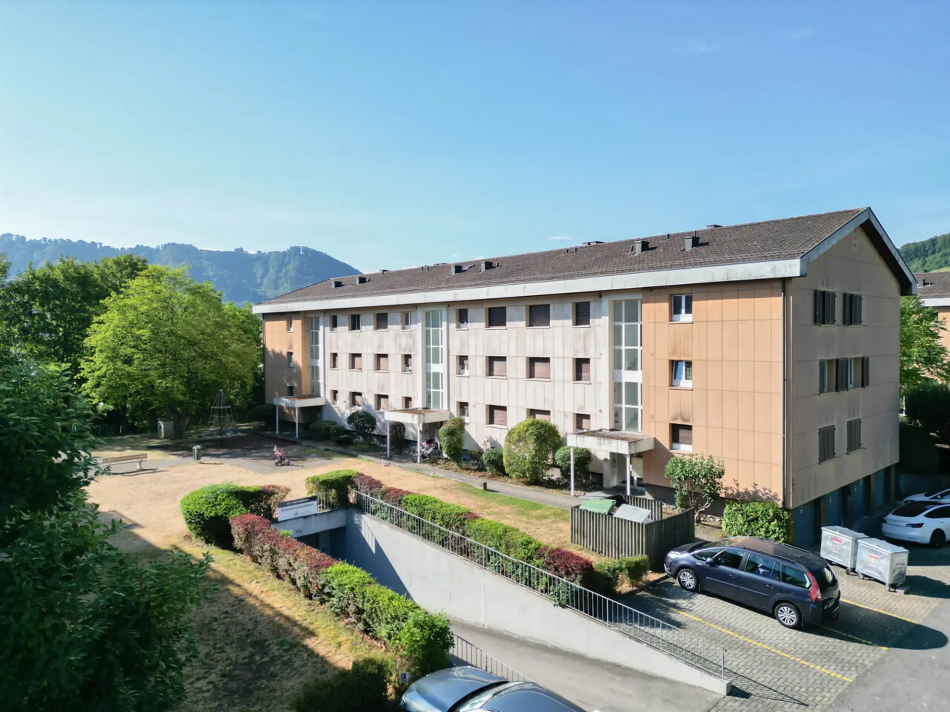 Wohnüberbauung mit 3 Mehrfamilienhäusern und insgesamt 54 Wohnungen