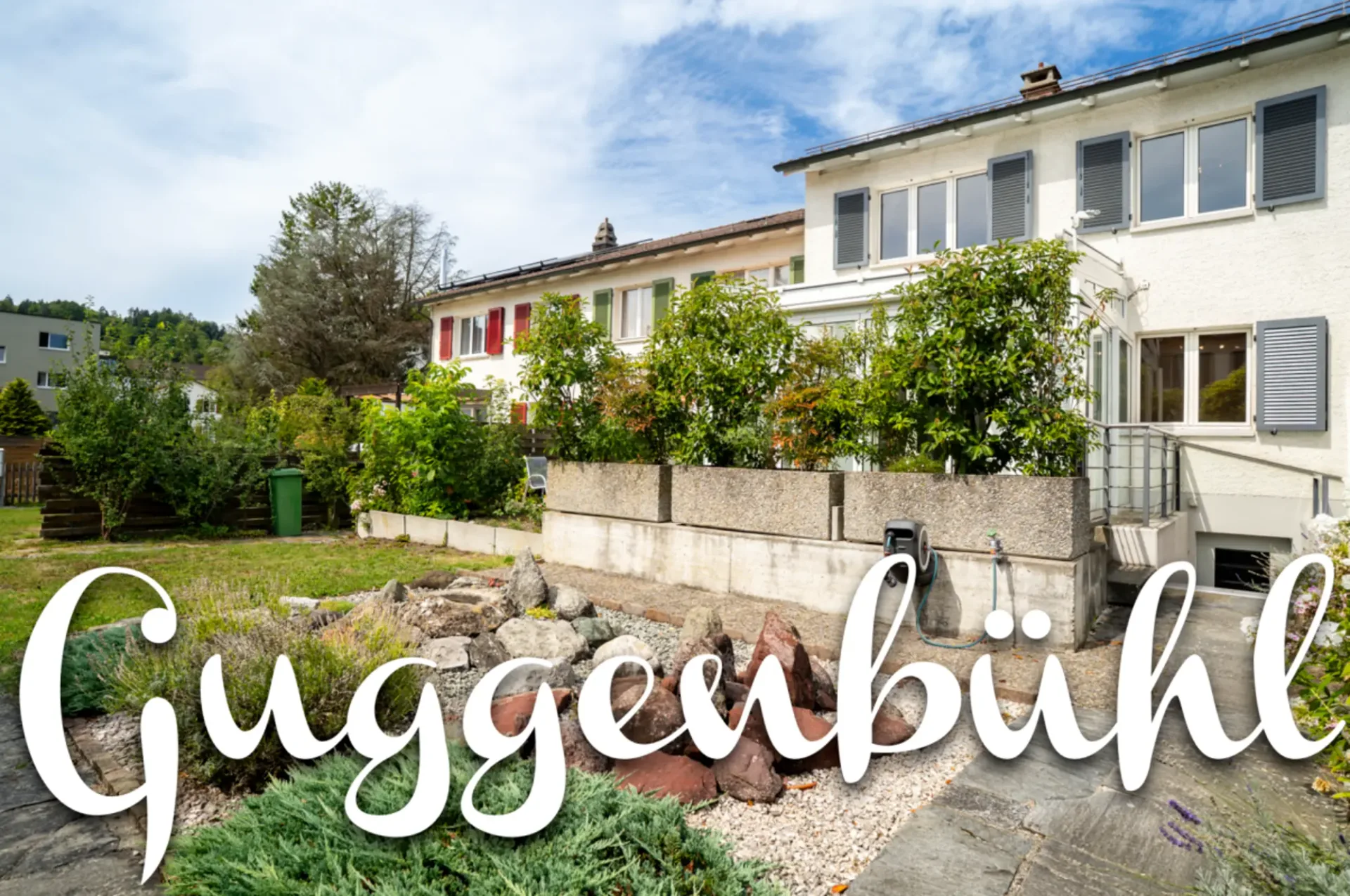 Gemütliches 4.5 Zimmer-Reihenmittelhaus im Guggenbühl