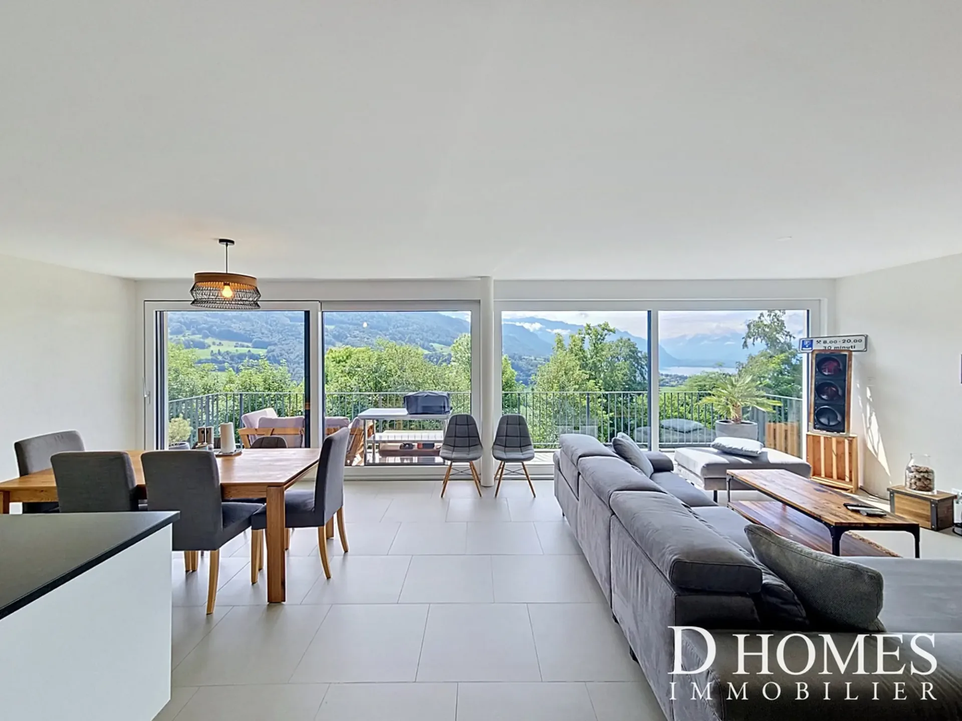 Magnifique appartement de 4,5 pièces - Terrasse et vue sur le lac