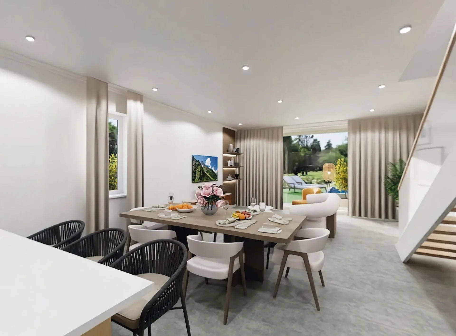 ELEGANTI CASE UNIFAMILIARI 4.5 LOCALI CON AMPIO GIARDINO PRIVATO