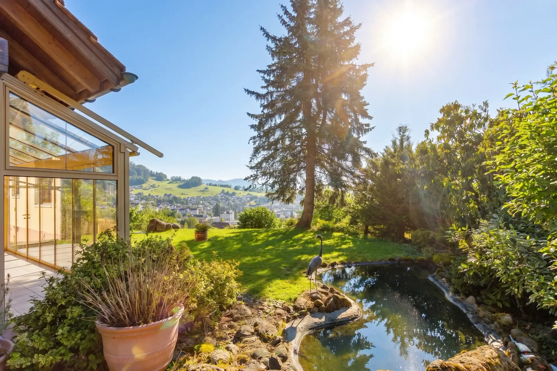 Breathtaking mountain view with development potential
