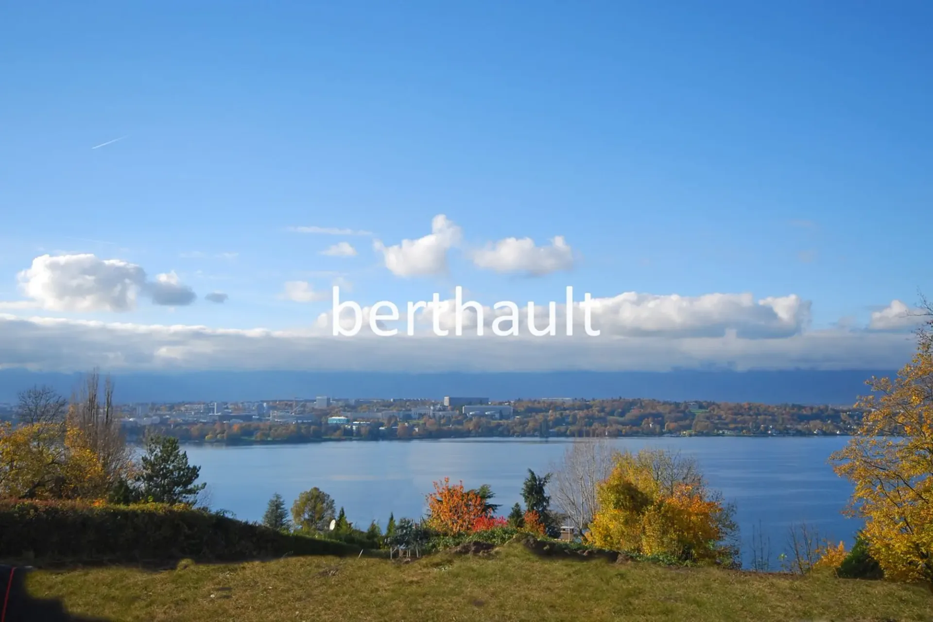 COLOGNY - Prächtiges Grundstück mit panormamischem Seeblick