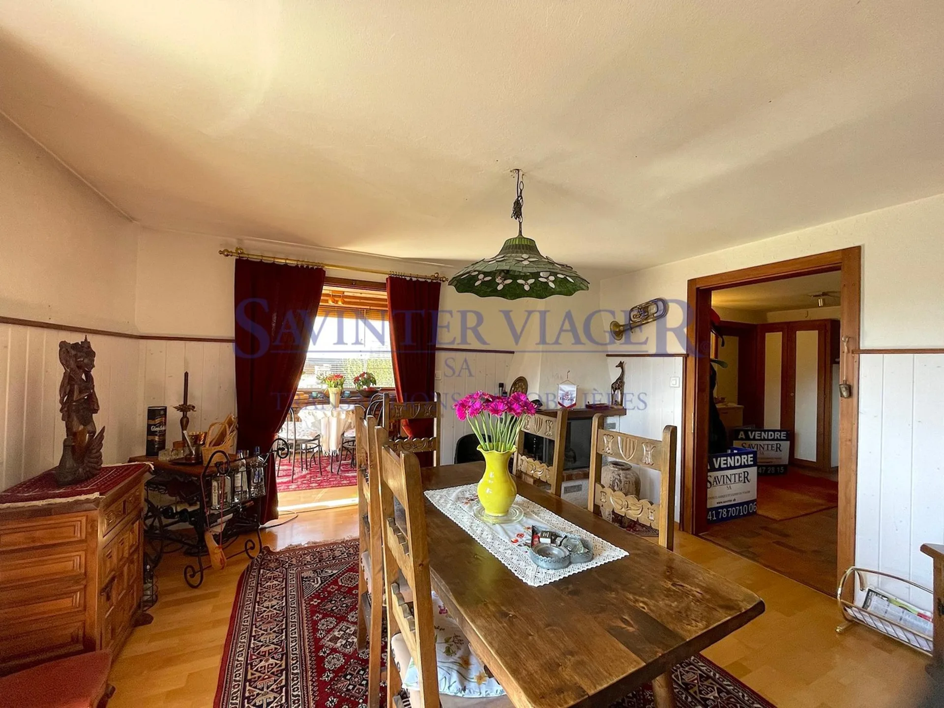 VIAGER. Châtel-St-Denis, Appartement au calme, jardin PPE 2034m2
