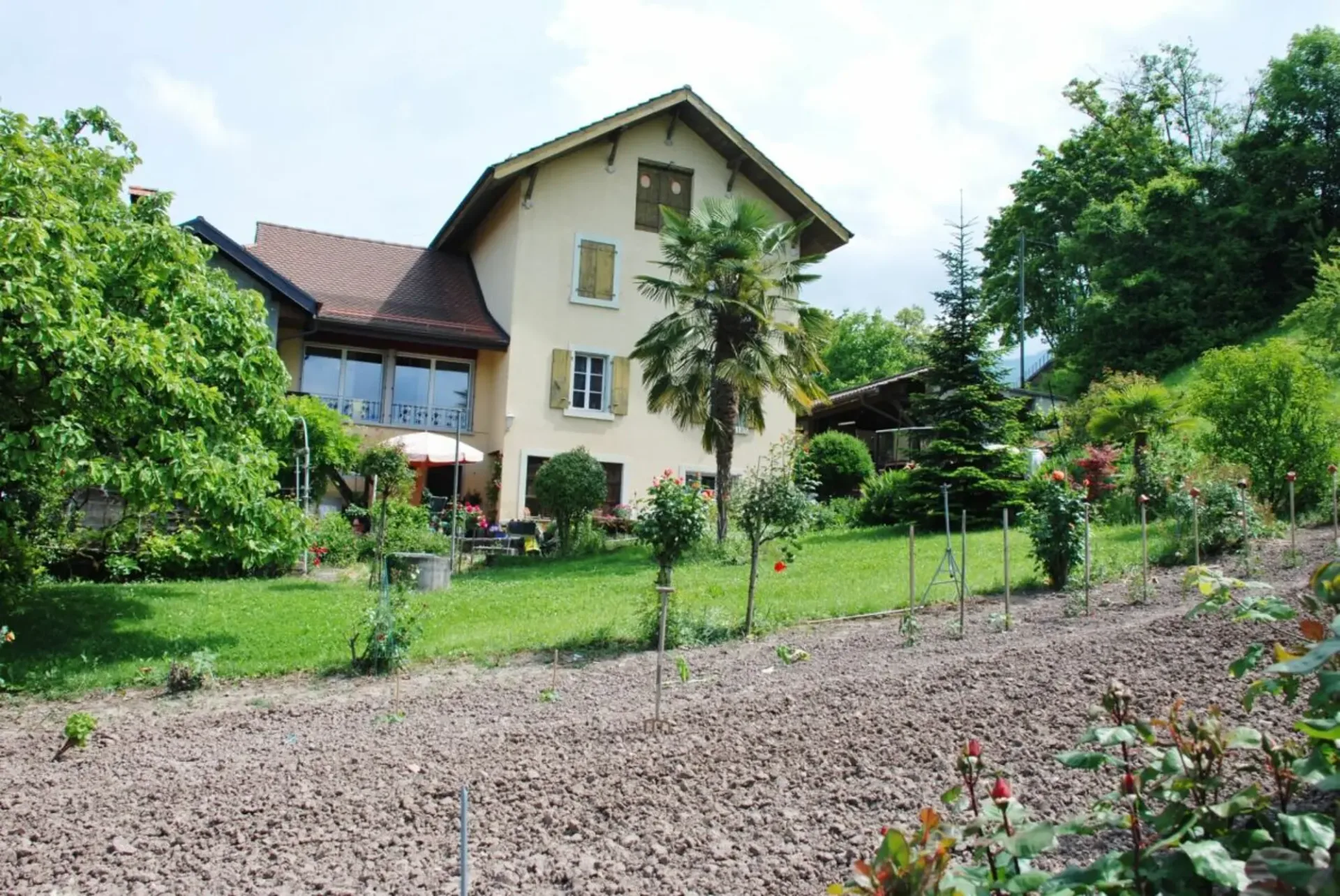 Schönes Winzerhaus