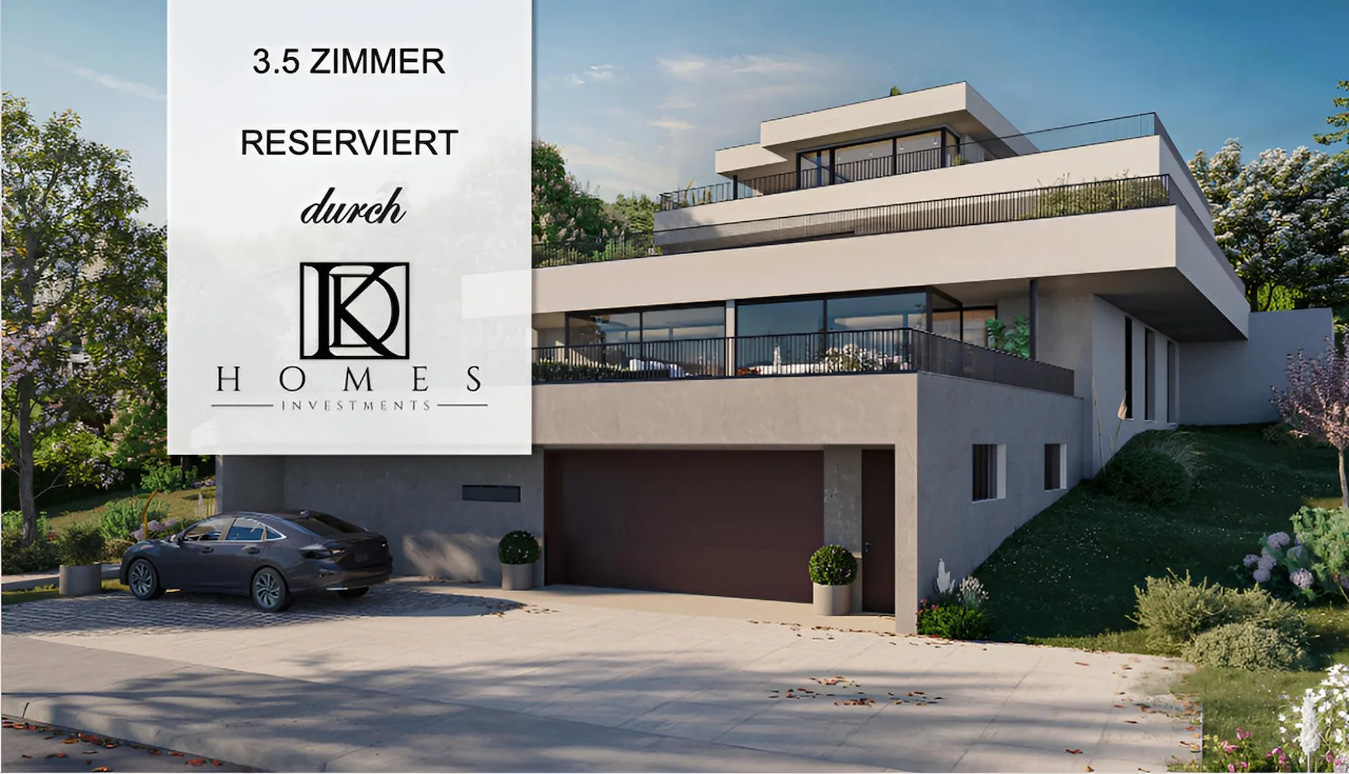 Attraktive 3.5-Zimmer-Neubauwohnung an begehrter Hanglage